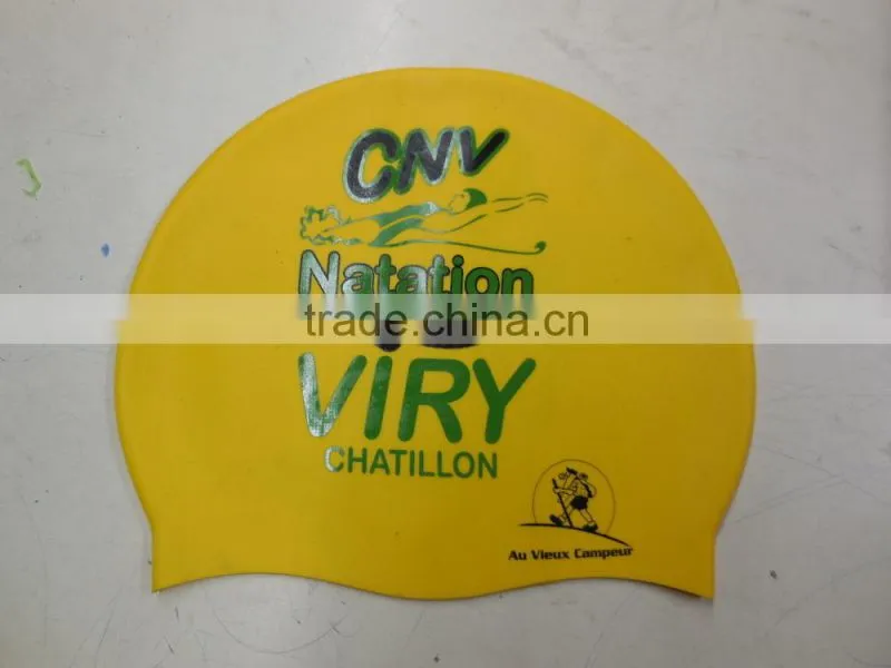 2014 hot selling lovely high quality silicone diving caps