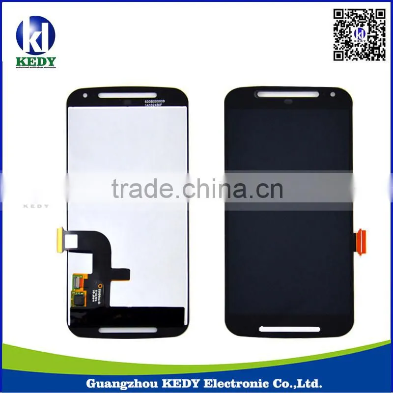 Black Original LCD Screen ,LCD Display for Motorola Moto G2 with Digitizer Assembly