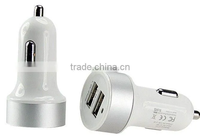 Car USB Charger For Hyundai I20 5V 2.1A Dual USB Car Charger With LED Chian Supplier