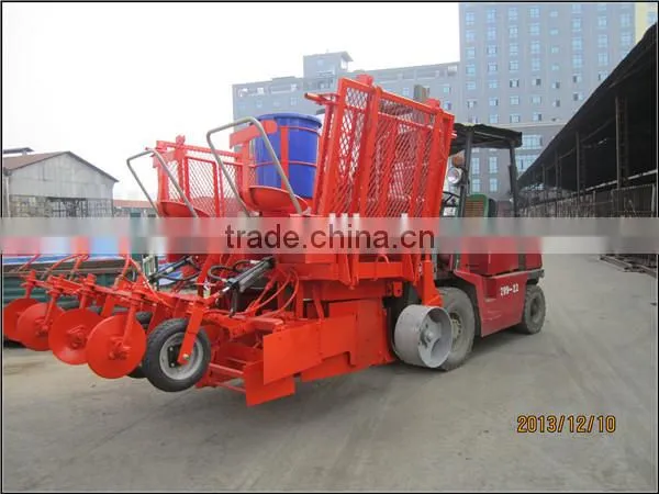 Small tractor planting sugarcane planter for big farm High quality sugarcane planting machine for sale