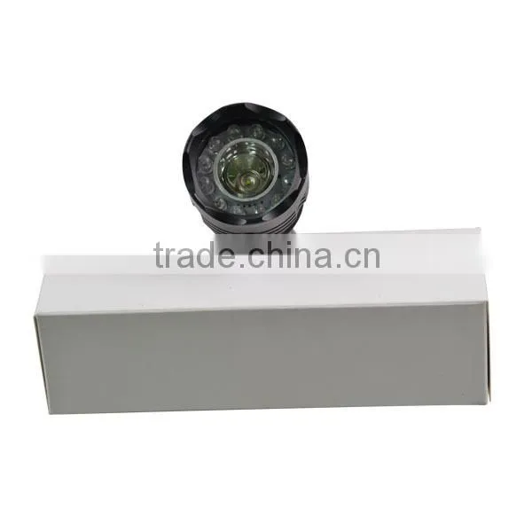 Rechargeable Signal LED Flashlight / Traffic LED Flashlight Rechargeable With Clip
