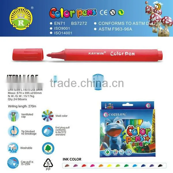 Triangle shape watercolor pen item 625