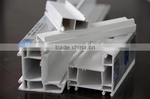 Good quality upvc window and doors corner profile,upvc profiles and accessories,plastic door profiles