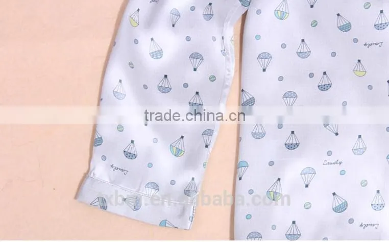 Children 2 years old boy of silk pajamas in --15 age group of silky soft cool pajamas