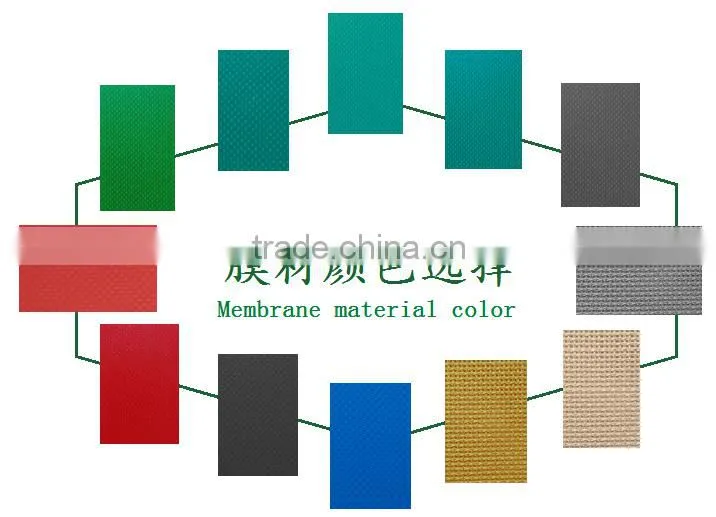 New design ETFE economical toll stations membrane structure with self-cleaning