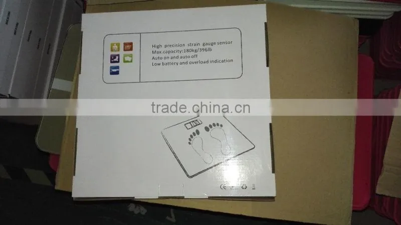 Color Fish SBS30-D, Scale Sublimation body scale, high quality body scale, custom bathroom scale, personalized body fat scale