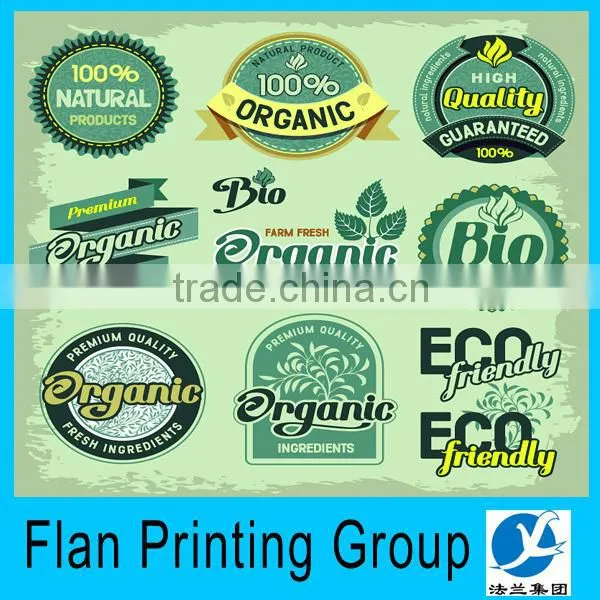 Customized coffee labels stickers