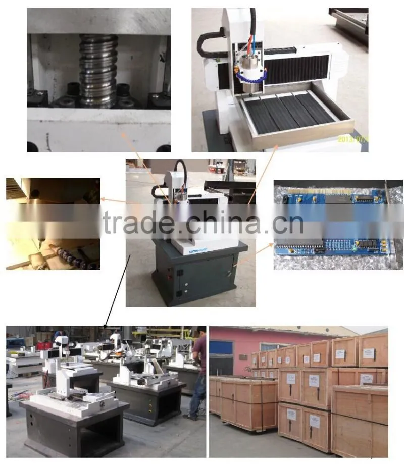 High precision SIGN 6060 mini CNC Router jade carving machine