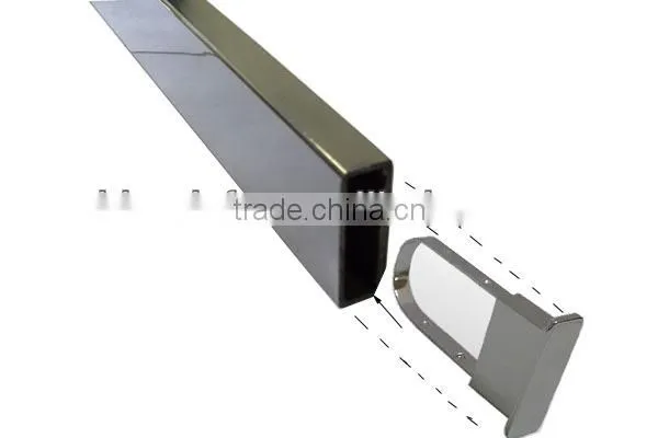 TAPON DE BANA Metal Pipe End Cap for 13x38mm rect.