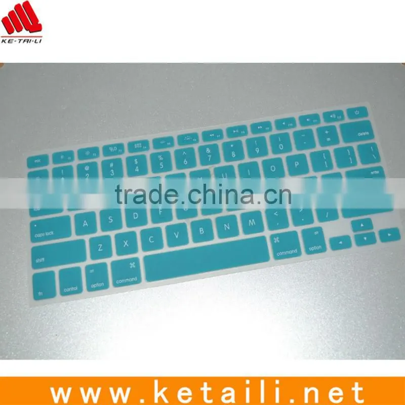 Latest high quality silicone keyboard cover for apple laptop made in China