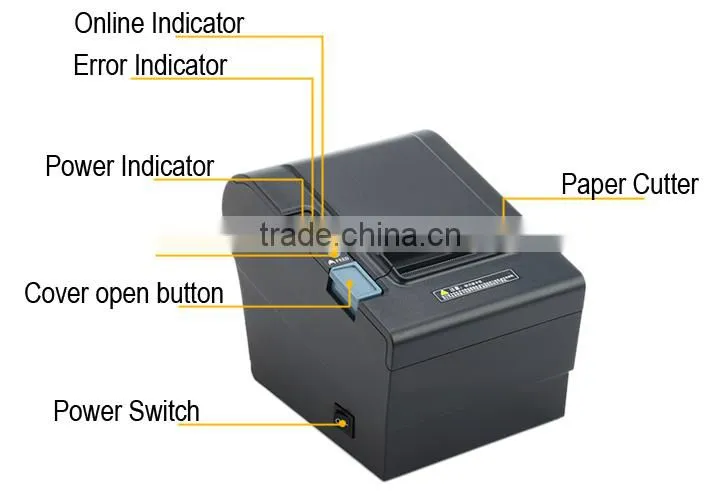 IPOS08 12" 15" 17" Pos Terminal/Pos System/ Epos All In One Pos Capacitive Touch Screen