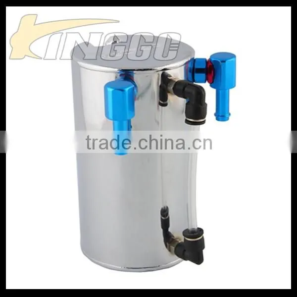 High Polished Aluminium Car Engine Fuel Catch Tank