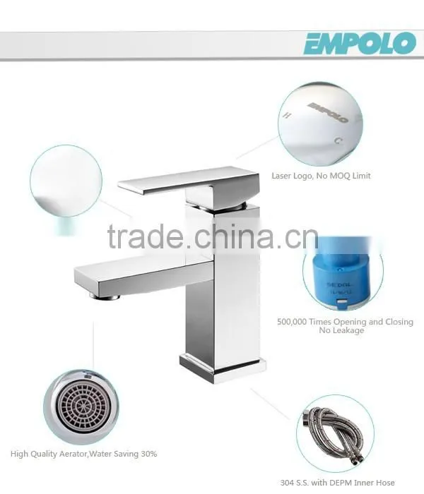 Deck Mounted Solid Brass Pull Down Kitchen Faucet 12 2102