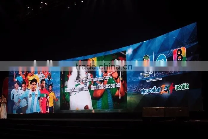 indoor full color hd super slim die casting P3 led rental led display / video wall / board