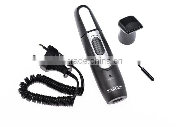 Rechargeable manual mini electric nose hair trimmer