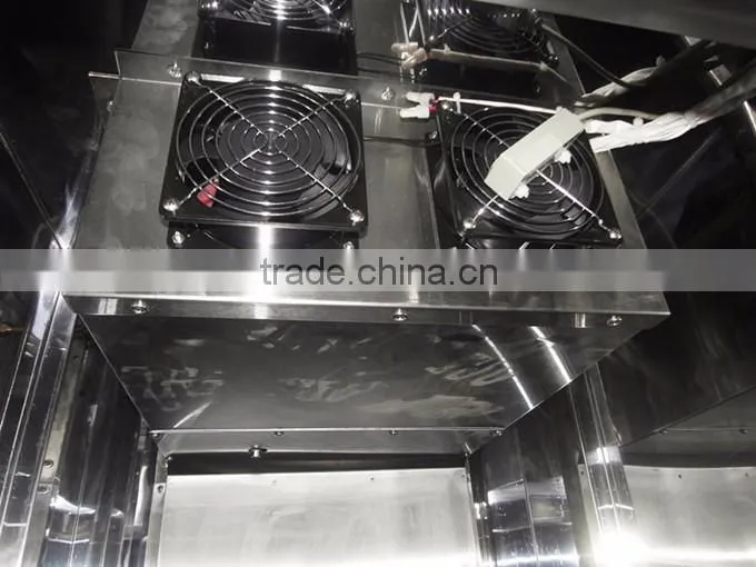 Hot sale 16 trays single door bread dough proofer with steam system
