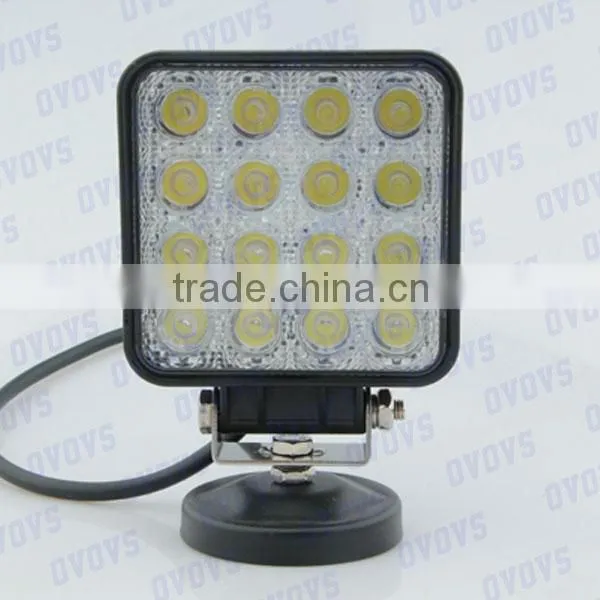 Best seller. 48w led work light 12v driving light for jeep, boat, atv, suv, 4x4 off road