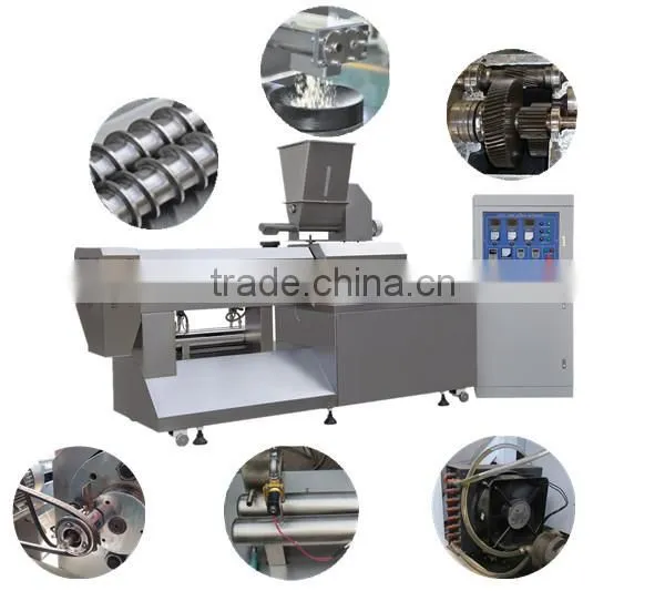 Instant Extruded Brown Rice Flour Baby Food Machine
