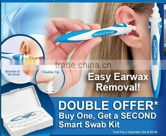 Smart Swab - The Best Way to ear Cleaner Your Ears While Providing Comfort and ear cleaning Safety