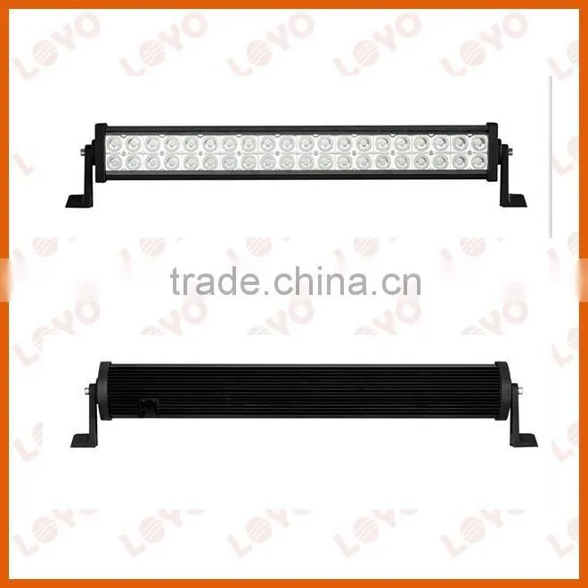 120W 24" LED Alloy Spot Flood Combo Work Bar Diving Light Truck Boat 4x4 led driving light bar