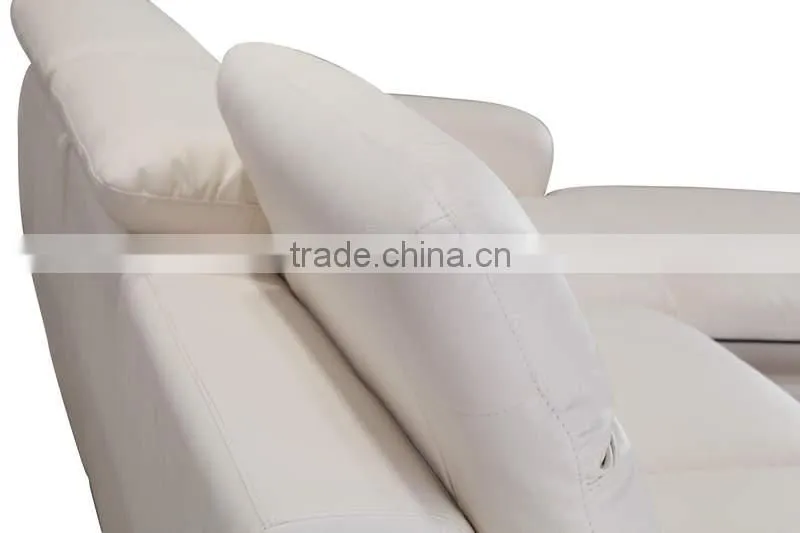 Turkish stainless steel frame leather sofa furniture 2016