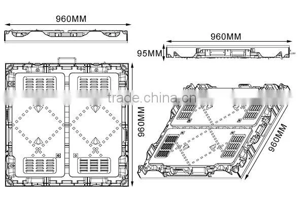 p10 led display/p10 led display module/led screen module p10
