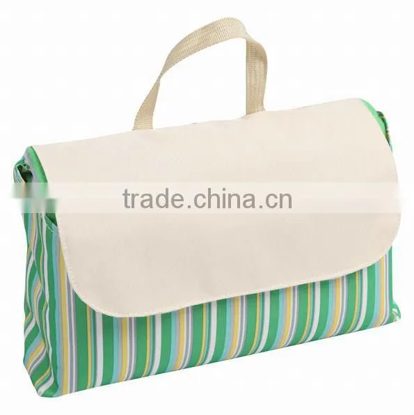 Waterproof PEVA Lining Picnic Blanket for Bed
