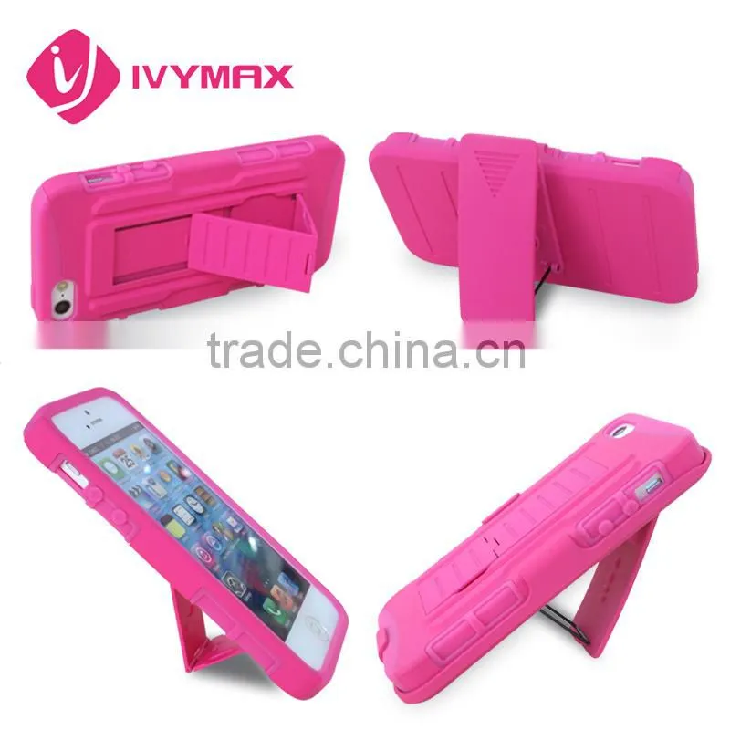 for Iphone 5/5s Robot Hard & Silicone Defender Cover