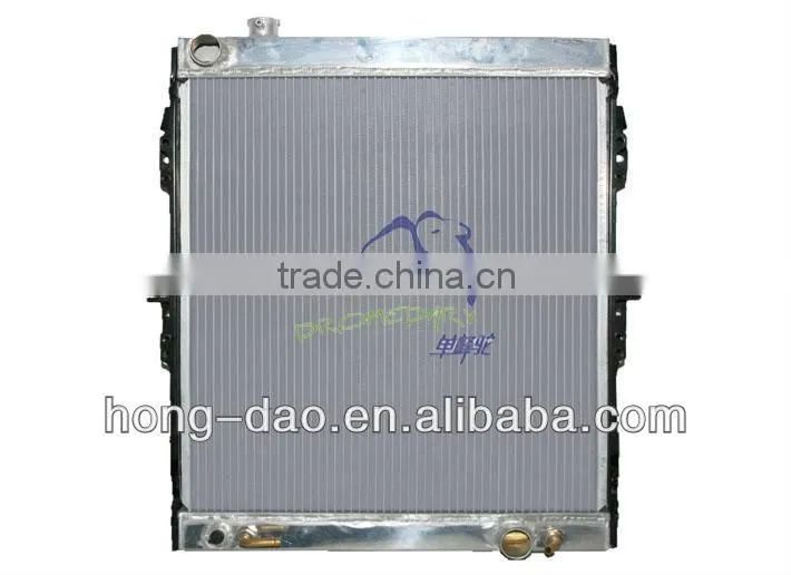 all aluminum car radiator FOR ISUZU 100P MT