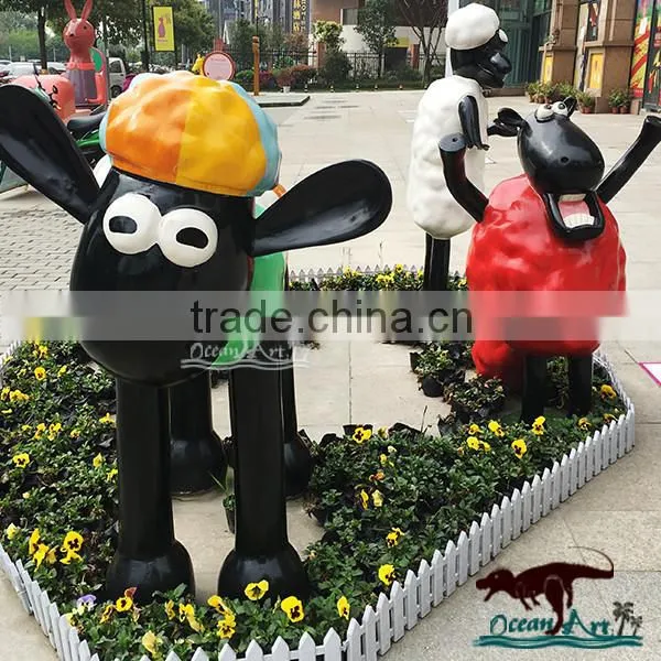 OA-FD-150422K2 Outdoor decoration fiberglass statue