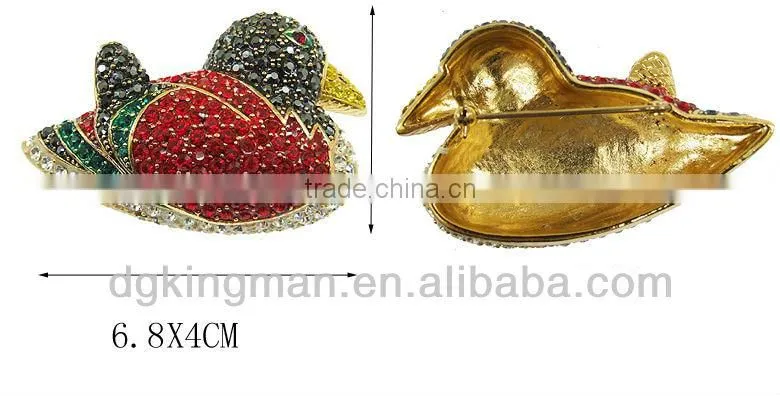 Hot Sale Bird Bulk Rhinestone Brooches