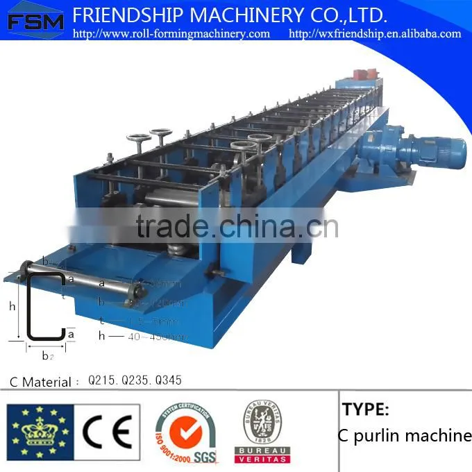 C Profile Purlin Production line