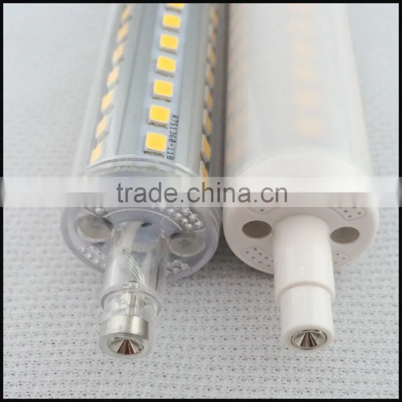 weier 2016 newest High lumen 10w 118mm 360degree r7s led lamp