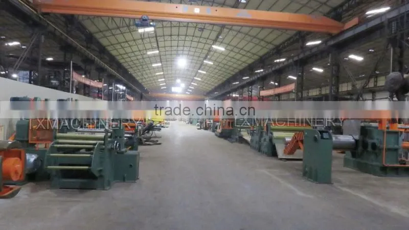 Automatic shearing slitting line