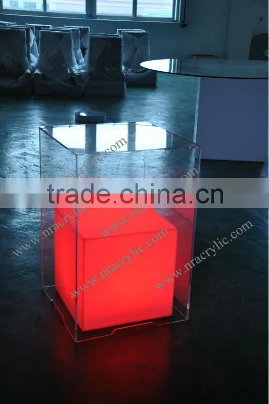 Shanghai nightclub party event rental LED acrylic light cube