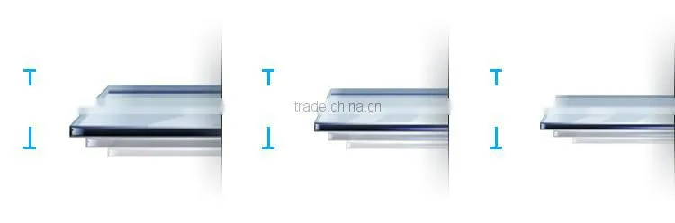 Rectangular Shape High Quality 304 Stainless Steel Hardware Shower Glass Partition