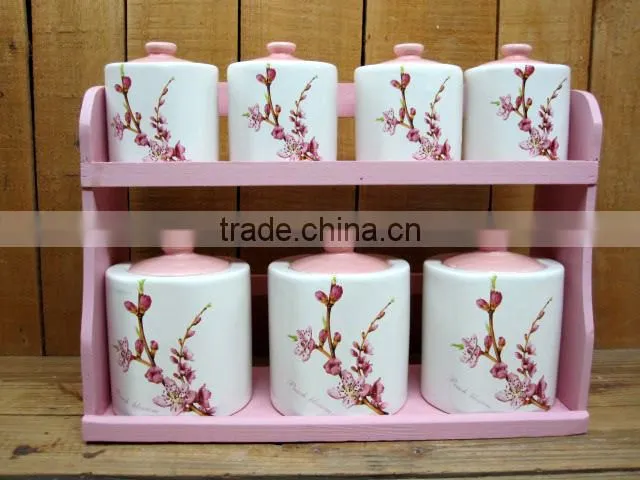 new decal 3 tiers fruit plates set with stand