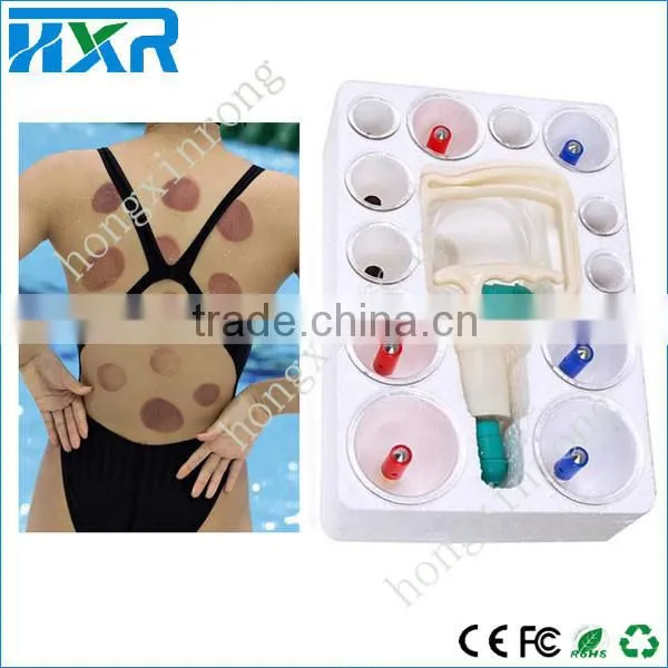 HOT! Chinese Traditional Health Threapy Medical Vacuum 24 Cups Cupping Set