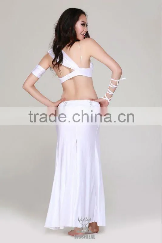 Black Professional Belly Dance Costume, Belly Dance Dress with Bra QC2037