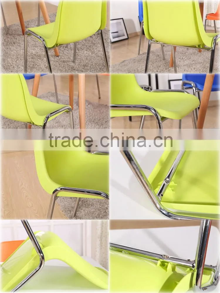 wholesale high quality plastic chair stackable