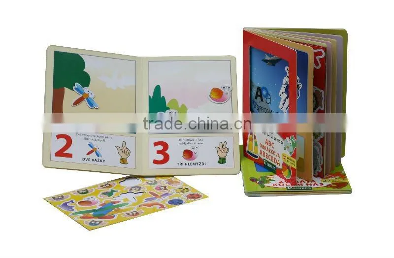 2011 design magnetic educational book