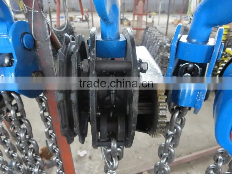 Hand Geared Chain Hoist for Low Head Room