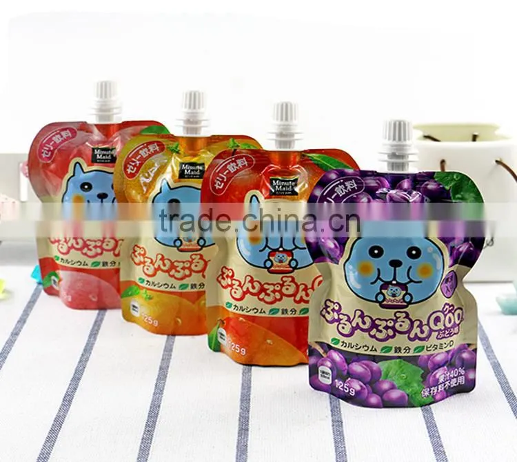 spout pouch for food grade material fast delivery time