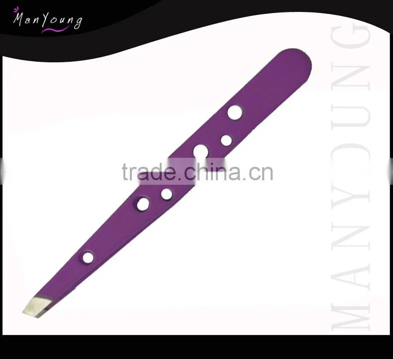 High Quality Stainless Steel Printed Eyebrow Tweezers
