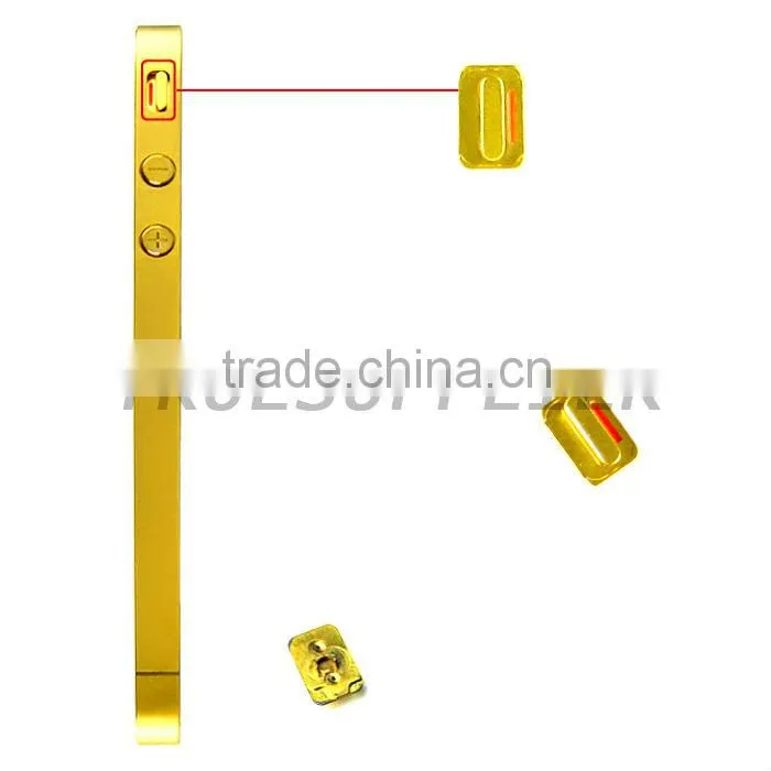 For iPhone 4 Gold Middle Plate Metal Housing bezel