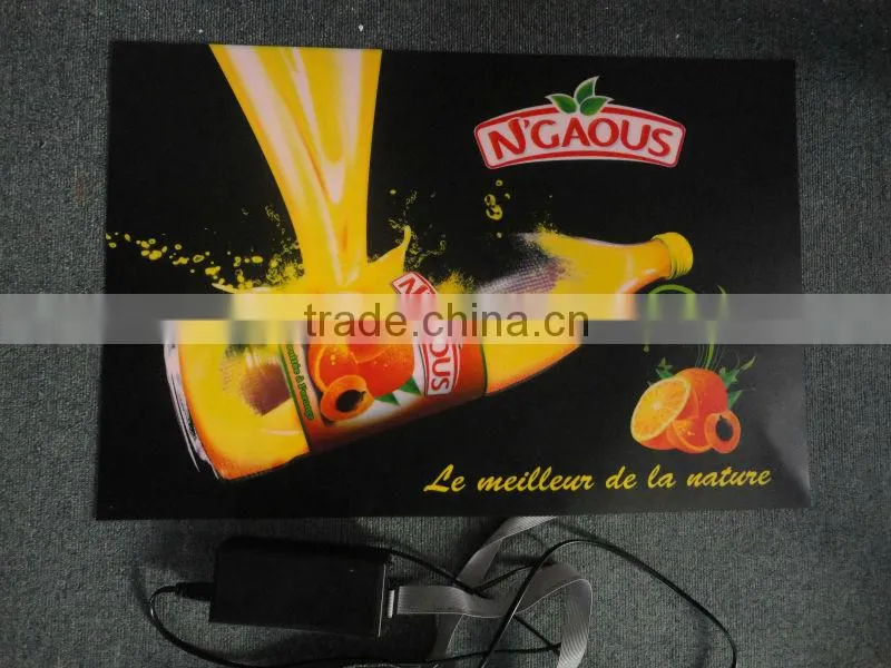long life super brightness el poster flashing posters el advertising poster el poster