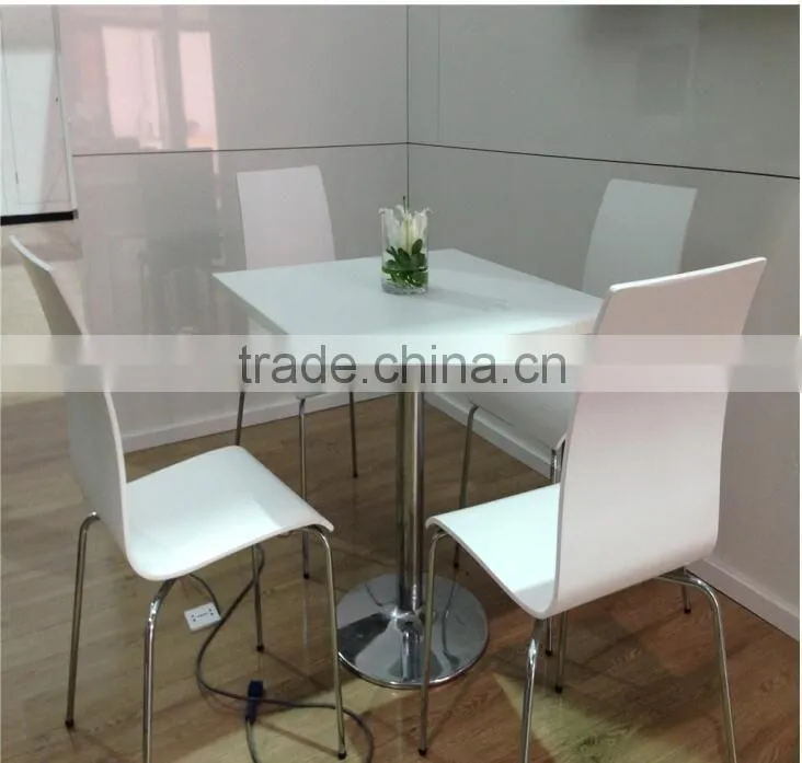 New design long bar table in solid surface bar table for sale