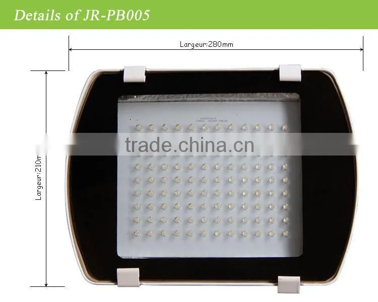 10-12 hours/day, 3~5 backups for overcast sky days led solar flood light