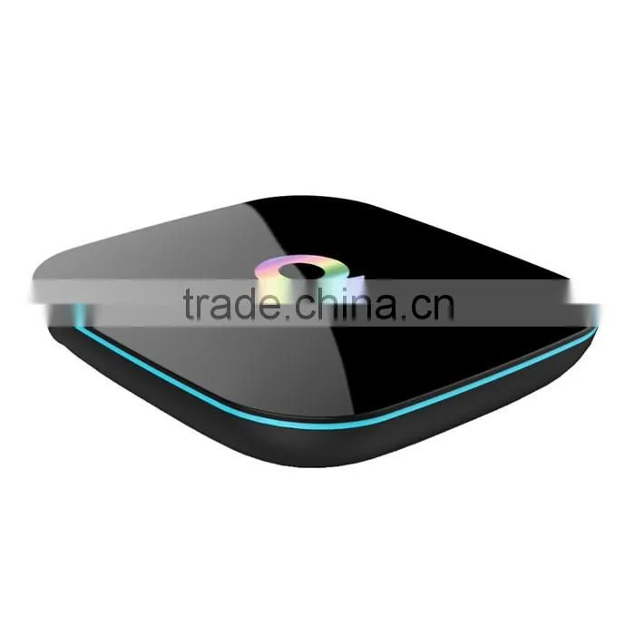 Latest Q BOX Android TV BOX 4K S905 Quad Core RAM 2GB ROM 16GB BT KODI 16.0 Smart Tv Box Android 5.1