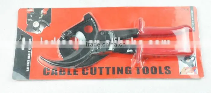 used for cutting conductor wire 400mm2 max ratchet cable cutter with safety lock